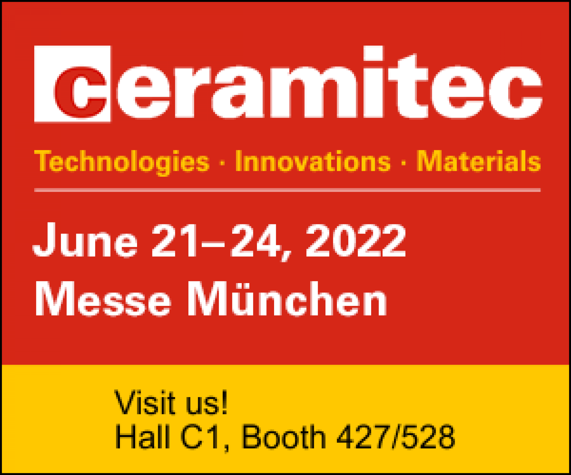 CERAMITEC IS THE MEETING POINT FOR CERAMICS INDUSTRY CERAMITEC IS THE MEETING POINT FOR CERAMICS INDUSTRY