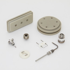 Ceramic to metal brazed assemblies